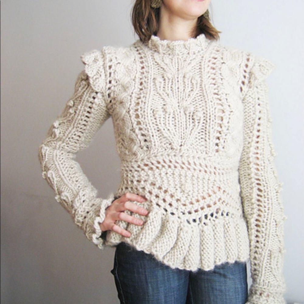 NWOT Vintage Anthropologie sweater, S